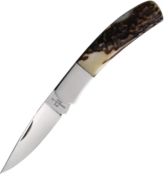 Katz Gentlemans Lockback Stag knives KZGTST