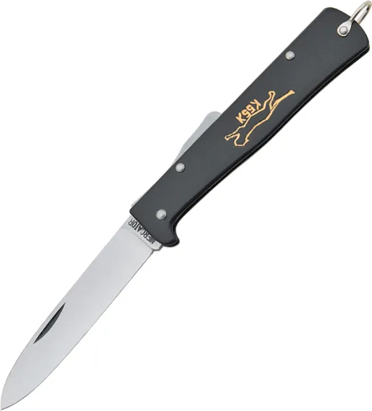 OTTER-Messer Mercator Black Cat Carbon knives L154