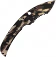 Linton Cutlery Large Tactical Linerlock Camo - L92019