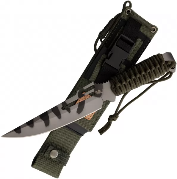 Linton Cutlery Fixed Blade Camo L93048