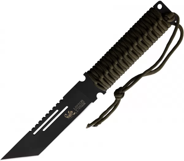 Linton Cutlery Fixed Blade Black L97061B