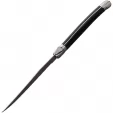 Laguiole Steak Knife Set Black 6 pc LAG6B