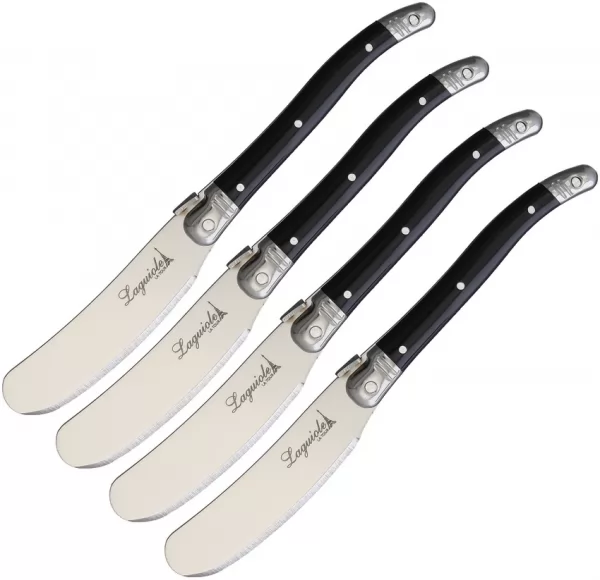 Laguiole LA TOUR Butter Knife Black LAGBKLB