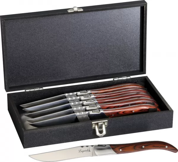 Laguiole LA TOUR Ultra Premium Steak Knife Set LAGKUPWD