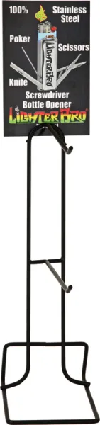 Lighter Bro Wire Rack Display LBD