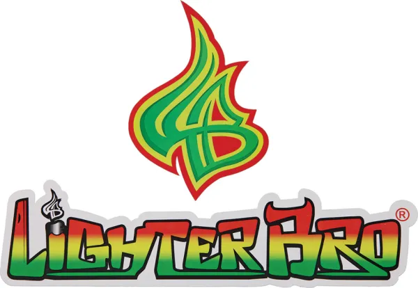 Lighter Bro Logo Sticker Assorted LBS