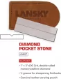 Lansky LDPST Diamond Pocket Stone (LS sharpeners LDPST