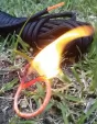 Live Fire FireCord Black 25 ft LF03