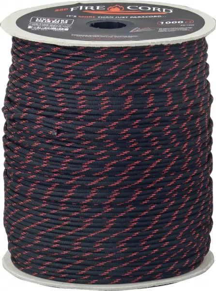 Live Fire FireCord 1000ft Red Line LF35