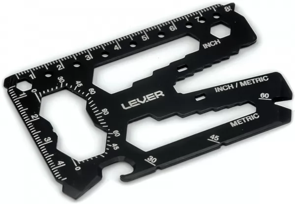 Lever Gear Toolcard Pro Black LGL1004R