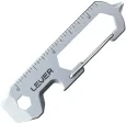 Lever Gear CLiP KT Keychain Tool Satin - LGL1113