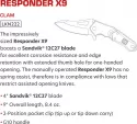 Lansky LKN222 Responder X9 Linerlock sharpeners LKN222