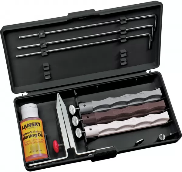 Lansky Natural Arkansas Sharpening (L sharpeners LKNAT
