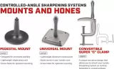 Lansky LM010 Super C Clamp Mount (LS4 sharpeners LM010