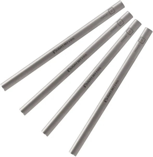 Light My Fire WideStraw Titanium 4-pack LMF17801115
