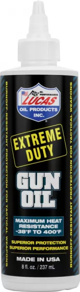 Lucas Oil Extreme Duty Gun Oil 8oz LO10870