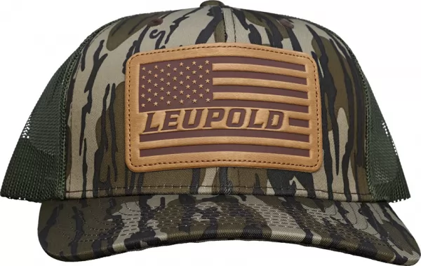 Leupold Leather Flag Trucker Hat LP172600