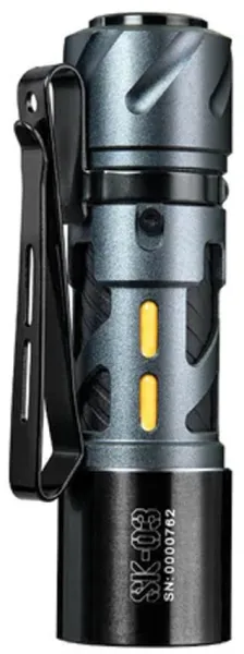 Loop Gear SK03 LED Flashlight Gray LPGSK03ALGREY