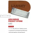 Lansky Soft Arkansas Pocket Stone sharpeners LSAPS