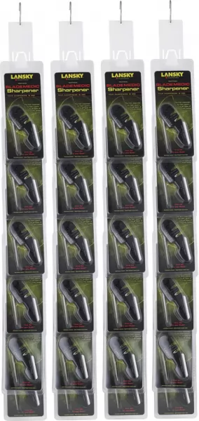 Lansky Clip Strip Display Blademedic sharpeners LSCS24PSMED01