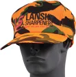Lansky Baseball Cap Orange Camo - LSHAT2