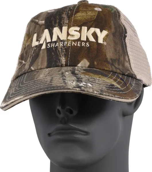 Lansky Baseball Cap Camo sharpeners LSHAT7