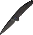 Legion Steel Knives Asgeir Solv Framelock Black - LSK12023B