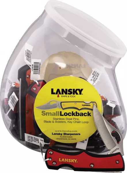 Lansky Small Lockback Bowl 18PC sharpeners LSKN045B
