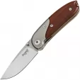 LionSTEEL Mini Linerlock Santos Wood - LST8200ST