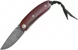 LionSTEEL Mini Damascus Linerlock - LST8210DST