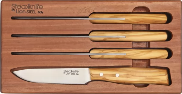 LionSTEEL Four Piece Steak Knife Set LST9001SUL