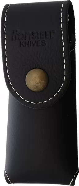 LionSTEEL Small Vertical Leather Sheath LST900FDV2PL