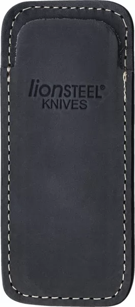 LionSTEEL Vertical Leather Sheath Blue LST900FDV3BL