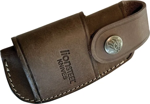 LionSTEEL Leather Sheath Brown LST900FDV4BR