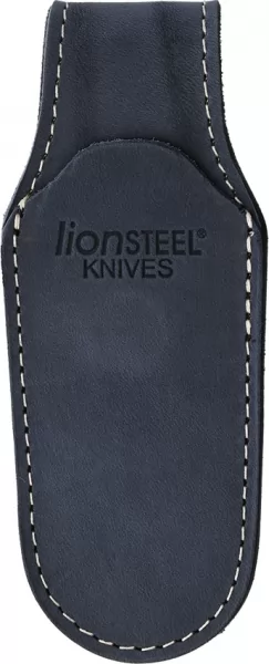LionSTEEL Vertical Leather Sheath Blue LST900MK01BL