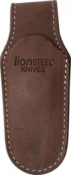 LionSTEEL Vertical Leather Sheath Brown LST900MK01BR