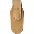 LionSTEEL Vertical Leather Sheath Sand LST900MK01SN