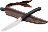LionSTEEL AGO Fixed Blade Black G10 LSTAG1GBK