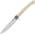 LionSTEEL AGO Fixed Blade White Micarta - LSTAG1MW