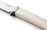 LionSTEEL AGO Fixed Blade White Micarta LSTAG1MW
