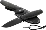 LionSTEEL ACHA Fixed Blade Black - LSTAHBBLB