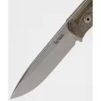LionSTEEL B41 Bushcraft Green Micarta LSTB41CVG