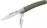 LionSTEEL Jack Folder Green Micarta - LSTJK2CVG