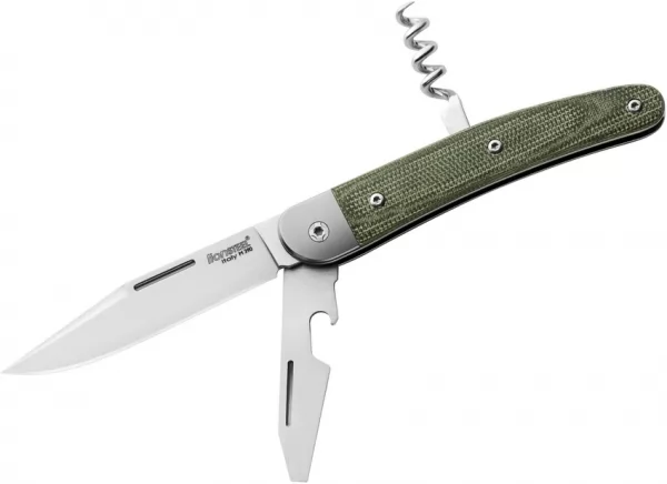 LionSTEEL Jack Folder Green Micarta LSTJK3CVG