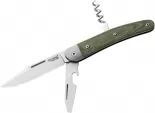 LionSTEEL Jack Folder Green Micarta - LSTJK3CVG