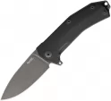 LionSTEEL KUR Linerlock Bl Stonewash - LSTKURBBK