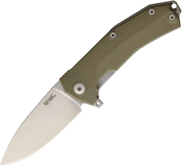 LionSTEEL KUR Linerlock Green LSTKURGR