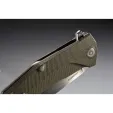 LionSTEEL KUR Linerlock Green LSTKURGR