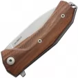 LionSTEEL KUR Linerlock Santos Wood LSTKURST