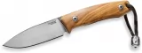 LionSTEEL M1 Fixed Blade Olive Wood - LSTM1UL